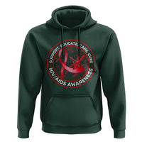 Support Educate Care Cure Hoodie HIV Awareness Month Gift - Wonder Print Shop