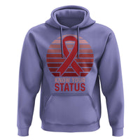 Know Your Status HIV Awareness Hoodie World Aids Day Gift - Wonder Print Shop