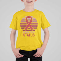 Know Your Status HIV Awareness T Shirt For Kid World Aids Day Gift - Wonder Print Shop