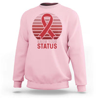 Know Your Status HIV Awareness Sweatshirt World Aids Day Gift - Wonder Print Shop