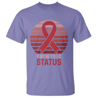 Know Your Status HIV Awareness T Shirt World Aids Day Gift - Wonder Print Shop