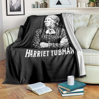 Harriet Tubman Liberty Or Death Throw Blanket Female Empowerment History Gift - Wonder Print Shop