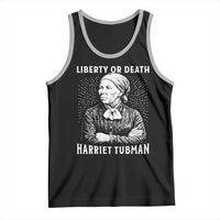 Harriet Tubman Liberty Or Death Tank Top Female Empowerment History Gift - Wonder Print Shop