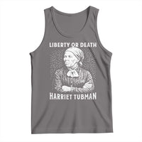 Harriet Tubman Liberty Or Death Tank Top Female Empowerment History Gift - Wonder Print Shop