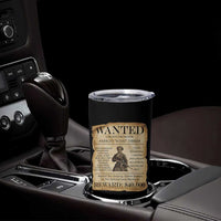 Vintage Harriet Tubman Poster Tumbler Cup Wanted For Helping Slaves Escape - Wonder Print Shop