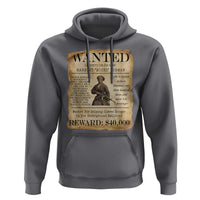 Harriet Tubman Wanted Reward Poster Hoodie Liberty Or Death - Wonder Print Shop