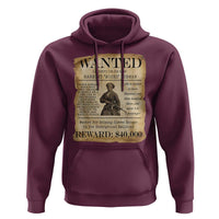 Harriet Tubman Wanted Reward Poster Hoodie Liberty Or Death - Wonder Print Shop