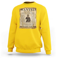 Harriet Tubman Wanted Reward Poster Sweatshirt Liberty Or Death - Wonder Print Shop