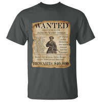 Harriet Tubman Wanted Reward Poster T Shirt Liberty Or Death - Wonder Print Shop