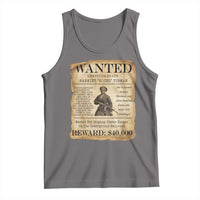 Harriet Tubman Wanted Reward Poster Tank Top Liberty Or Death - Wonder Print Shop