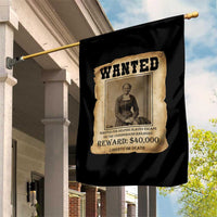 Harriet Tubman Wanted Reward Poster Garden Flag Freedom Or Death - Wonder Print Shop