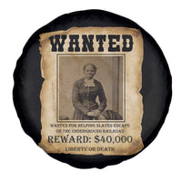 Harriet Tubman Wanted Reward Poster Spare Tire Cover Freedom Or Death - Wonder Print Shop