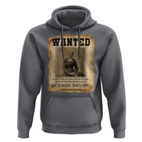 Harriet Tubman Wanted Reward Poster Hoodie Freedom Or Death - Wonder Print Shop