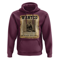 Harriet Tubman Wanted Reward Poster Hoodie Freedom Or Death - Wonder Print Shop