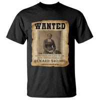 Harriet Tubman Wanted Reward Poster T Shirt Freedom Or Death - Wonder Print Shop
