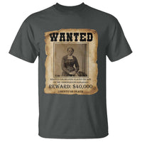Harriet Tubman Wanted Reward Poster T Shirt Freedom Or Death - Wonder Print Shop