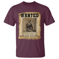 Harriet Tubman Wanted Reward Poster T Shirt Freedom Or Death - Wonder Print Shop
