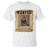 Harriet Tubman Wanted Reward Poster T Shirt Freedom Or Death - Wonder Print Shop