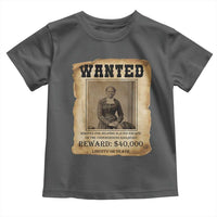 Harriet Tubman Wanted Reward Poster Toddler T Shirt Freedom Or Death - Wonder Print Shop