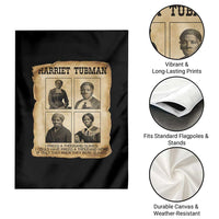 Vintage Harriet Tubman Poster Garden Flag I Freed A Thousand People - Wonder Print Shop
