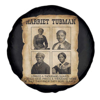 Vintage Harriet Tubman Poster Spare Tire Cover I Freed A Thousand People - Wonder Print Shop