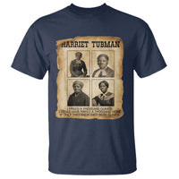 Vintage Harriet Tubman Poster T Shirt I Freed A Thousand People - Wonder Print Shop