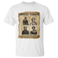 Vintage Harriet Tubman Poster T Shirt I Freed A Thousand People - Wonder Print Shop