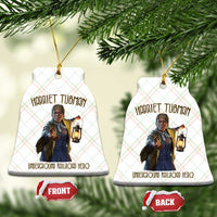 Harriet Tubman Ceramic Ornament Underground Railroad Hero Black History Month Gift