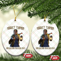 Harriet Tubman Ceramic Ornament Underground Railroad Hero Black History Month Gift