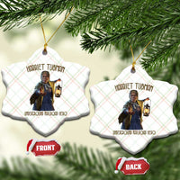 Harriet Tubman Ceramic Ornament Underground Railroad Hero Black History Month Gift