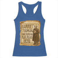 Underground Railroad Hero Harriet Tubman Racerback Tank Top Feminist History Gift