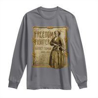 Harriet Tubman Freedom Fighter Long Sleeve Shirt Feminist History Gift - Wonder Print Shop