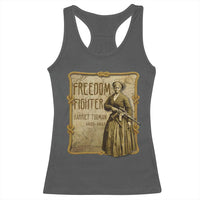 Harriet Tubman Freedom Fighter Racerback Tank Top Feminist History Gift - Wonder Print Shop