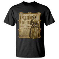 Harriet Tubman Freedom Fighter T Shirt Feminist History Gift - Wonder Print Shop