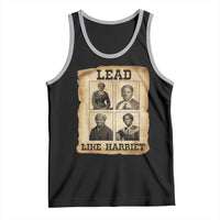 Vintage Harriet Tubman Poster Tank Top Lead Like Harriet - Wonder Print Shop