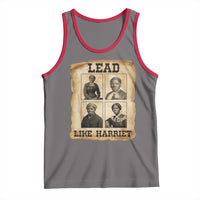Vintage Harriet Tubman Poster Tank Top Lead Like Harriet - Wonder Print Shop