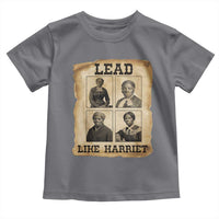 Vintage Harriet Tubman Poster Toddler T Shirt Lead Like Harriet - Wonder Print Shop