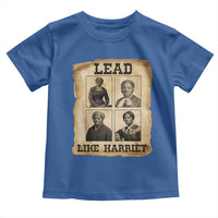 Vintage Harriet Tubman Poster Toddler T Shirt Lead Like Harriet - Wonder Print Shop