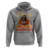Thanksgiving Dog Hoodie I Am Thankful For My Dachshund - Wonder Print Shop