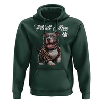 Pitbull Mom Hoodie Cute Pitbull Puppy Dog Lovers - Wonder Print Shop
