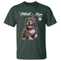 Pitbull Mom T Shirt Cute Pitbull Puppy Dog Lovers - Wonder Print Shop