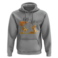 Funny Hello Fall Thanksgiving Golden Retriever Hoodie - Wonder Print Shop