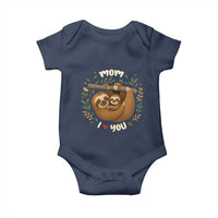 Mom I Love You Baby Onesie Cute Sloth Lover Mothers Day Gift - Wonder Print Shop