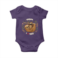 Mom I Love You Baby Onesie Cute Sloth Lover Mothers Day Gift - Wonder Print Shop