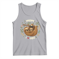 Mom I Love You Tank Top Cute Sloth Lover Mothers Day Gift - Wonder Print Shop
