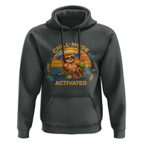 Chill Mode Activated Hoodie Funny Sloth Summer Beach Vibes - Wonder Print Shop