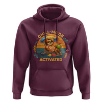 Chill Mode Activated Hoodie Funny Sloth Summer Beach Vibes - Wonder Print Shop