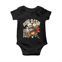 Super Sloth I Will Rescue You Baby Onesie Funny Sloth Lover Gift - Wonder Print Shop