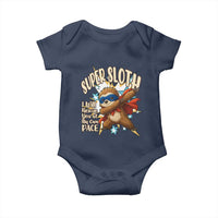 Super Sloth I Will Rescue You Baby Onesie Funny Sloth Lover Gift - Wonder Print Shop