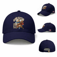 Super Sloth I Will Rescue You Baseball Cap Funny Sloth Lover Gift